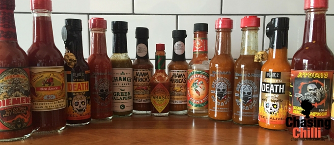 Hot Sauce Group Shot