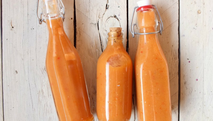 Quince and Scotch Bonnet Hot Sauce